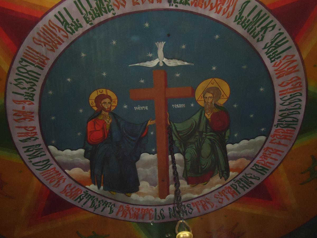Imagini din Biserica Sfântul Gheorghe Lunca Pașcani .